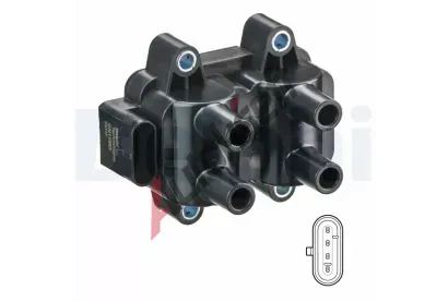 DELPHI Zapalovac cvka DF GN11083-12B1, GN11083-12B1