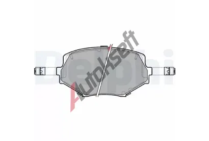 DELPHI Sada brzdov�ch desti�ek DF LP1074, LP1074