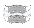 Sada brzdovch destiek DELPHI ‐ DF LP1162