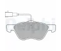 DELPHI Sada brzdovch destiek ‐ DF LP1408