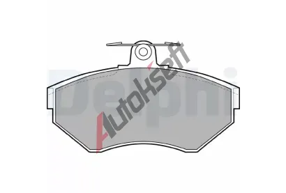 DELPHI Sada brzdovch destiek DF LP1410, LP1410