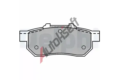 DELPHI Sada brzdovch destiek DF LP1456, LP1456