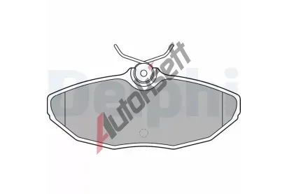 DELPHI Sada brzdovch destiek DF LP1505, LP1505