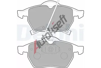 DELPHI Sada brzdovch destiek DF LP1731, LP1731