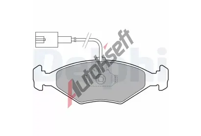 DELPHI Sada brzdovch destiek DF LP1855, LP1855