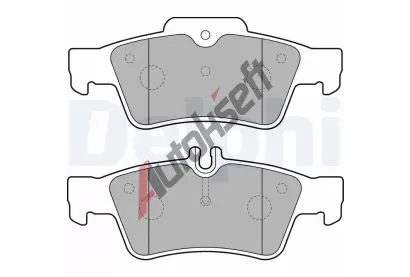 DELPHI Sada brzdovch destiek DF LP1868, LP1868