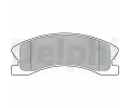 DELPHI Sada brzdovch destiek ‐ DF LP1906