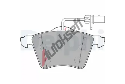 DELPHI Sada brzdovch destiek DF LP2021, LP2021