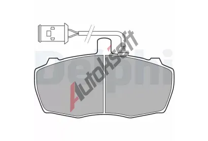 DELPHI Sada brzdov�ch desti�ek DF LP2023, LP2023