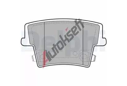 DELPHI Sada brzdovch destiek DF LP2035, LP2035