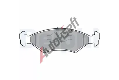 DELPHI Sada brzdovch destiek DF LP204, LP204