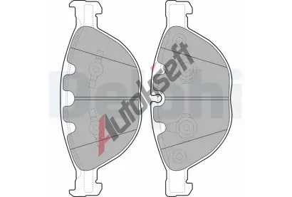 DELPHI Sada brzdovch destiek DF LP2041, LP2041