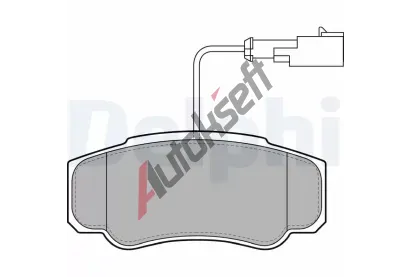 DELPHI Sada brzdovch destiek DF LP2054, LP2054