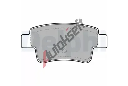 DELPHI Sada brzdovch destiek DF LP2055, LP2055