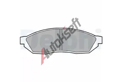 DELPHI Sada brzdovch destiek DF LP208, LP208