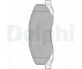 DELPHI Sada brzdovch destiek ‐ DF LP2082