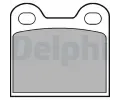 DELPHI Sada brzdovch destiek ‐ DF LP21