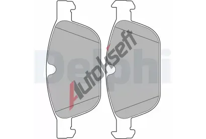 DELPHI Sada brzdovch destiek DF LP2140, LP2140