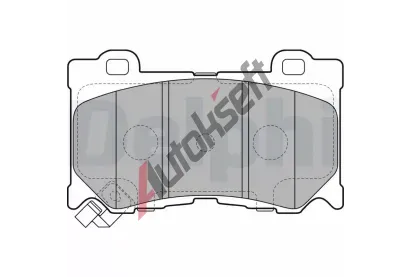 DELPHI Sada brzdovch destiek DF LP2156, LP2156