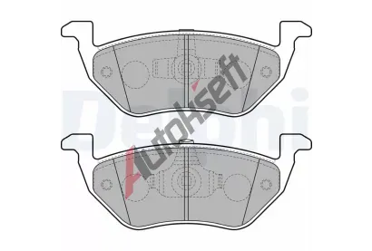 DELPHI Sada brzdovch destiek DF LP2158, LP2158