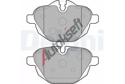 DELPHI Sada brzdovch destiek DF LP2162, LP2162