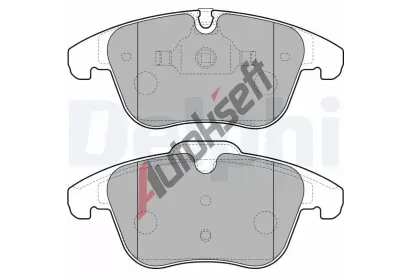 DELPHI Sada brzdovch destiek DF LP2165, LP2165