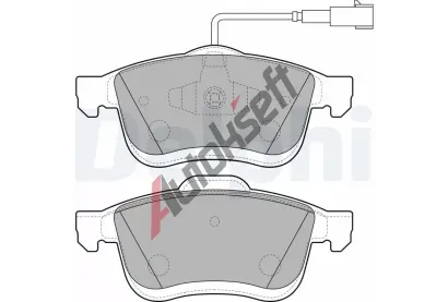DELPHI Sada brzdovch destiek DF LP2168, LP2168
