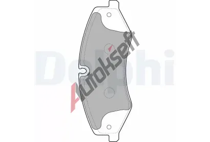 DELPHI Sada brzdovch destiek DF LP2176, LP2176