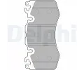 Sada brzdovch destiek DELPHI ‐ DF LP2187