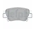 DELPHI Sada brzdovch destiek ‐ DF LP2206