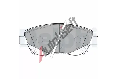 DELPHI Sada brzdovch destiek DF LP2207, LP2207