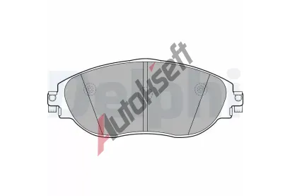 DELPHI Sada brzdovch destiek DF LP2250, LP2250