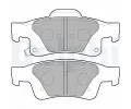Sada brzdovch destiek DELPHI ‐ DF LP2251