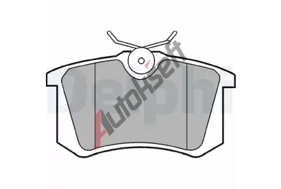 DELPHI Sada brzdovch destiek DF LP2255, LP2255