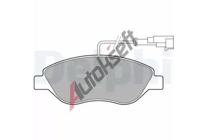 DELPHI Sada brzdovch destiek DF LP2299, LP2299