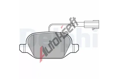 DELPHI Sada brzdovch destiek DF LP2302, LP2302