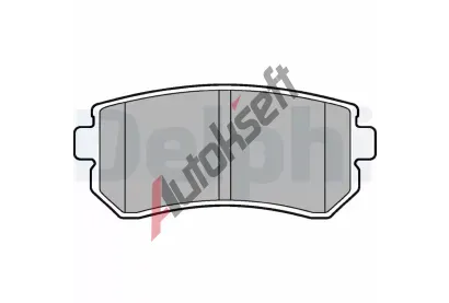 DELPHI Sada brzdovch destiek DF LP2303, LP2303