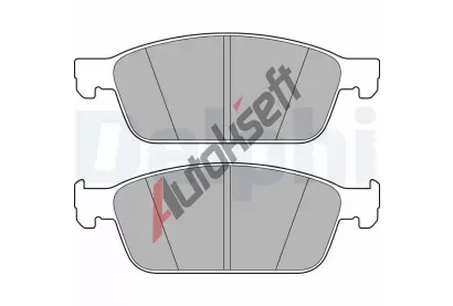 DELPHI Sada brzdovch destiek DF LP2495, LP2495