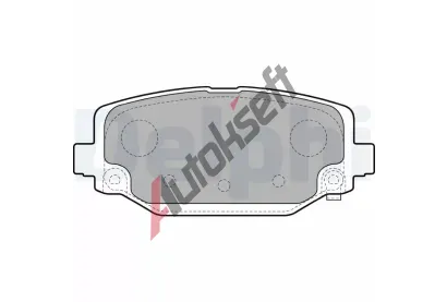 DELPHI Sada brzdovch destiek DF LP2499, LP2499