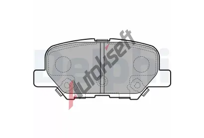 DELPHI Sada brzdovch destiek DF LP2501, LP2501
