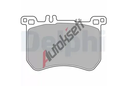 DELPHI Sada brzdovch destiek DF LP2507, LP2507