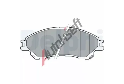 DELPHI Sada brzdovch destiek DF LP2664, LP2664