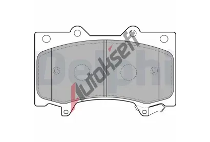 DELPHI Sada brzdovch destiek DF LP2712, LP2712