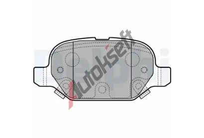 DELPHI Sada brzdovch destiek DF LP2761, LP2761