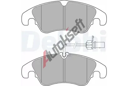 DELPHI Sada brzdovch destiek DF LP3152, LP3152