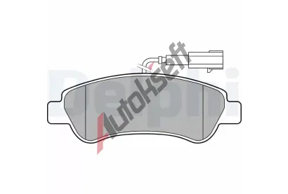 DELPHI Sada brzdovch destiek DF LP3153, LP3153