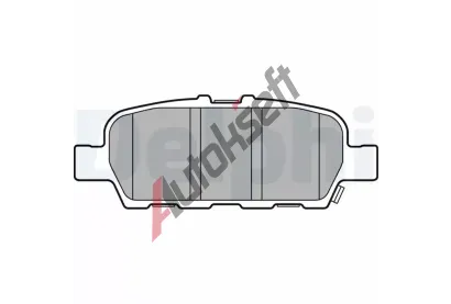 DELPHI Sada brzdovch destiek DF LP3158, LP3158