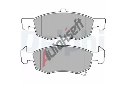 DELPHI Sada brzdovch destiek DF LP3163, LP3163