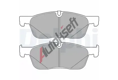 DELPHI Sada brzdovch destiek DF LP3166, LP3166