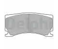 Sada brzdovch destiek DELPHI ‐ DF LP3174